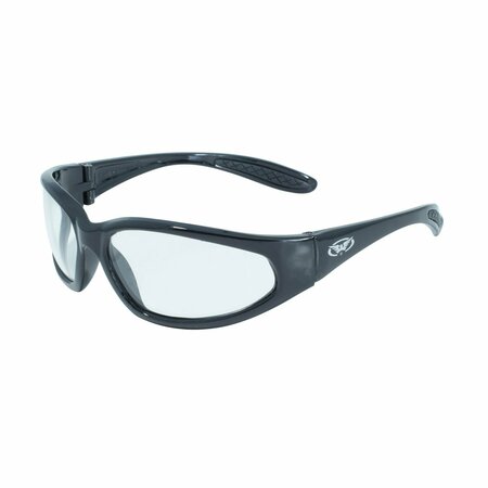 GLOBAL VISION Hercules Gloss Black Frame Clear Antifog Lensherc Pl Cl HERC7SM